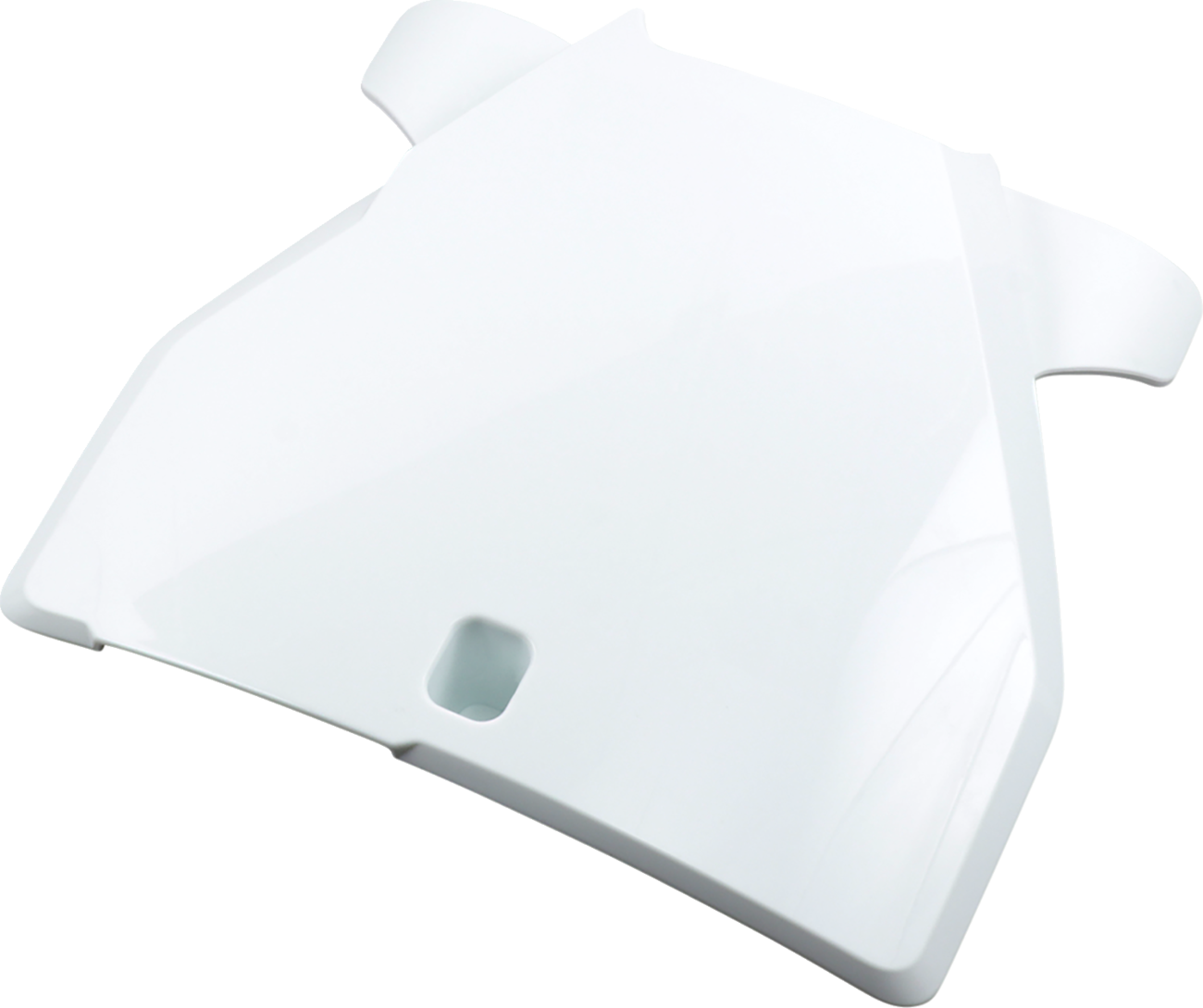Front Number Plate - White (1)