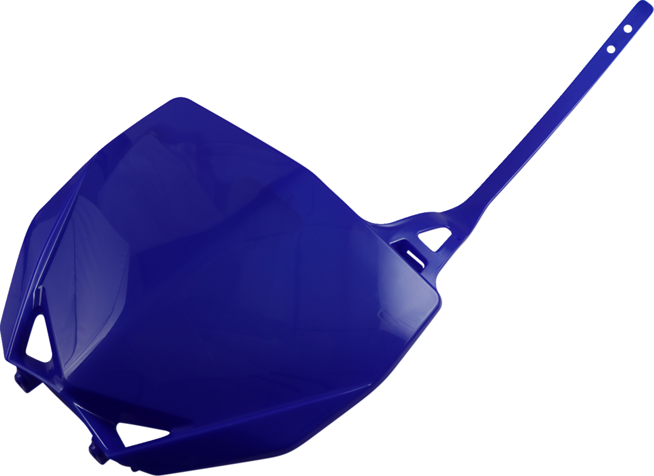 Front Number Plate - YZ Blue (1)