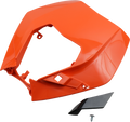 Headlight Shell - Orange (1)
