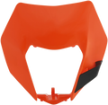 Headlight Shell - Orange (1)