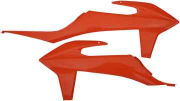 Radiator Shrouds - Orange OEM '16 - KTM - EX/SX/XC '19-'23 (1)