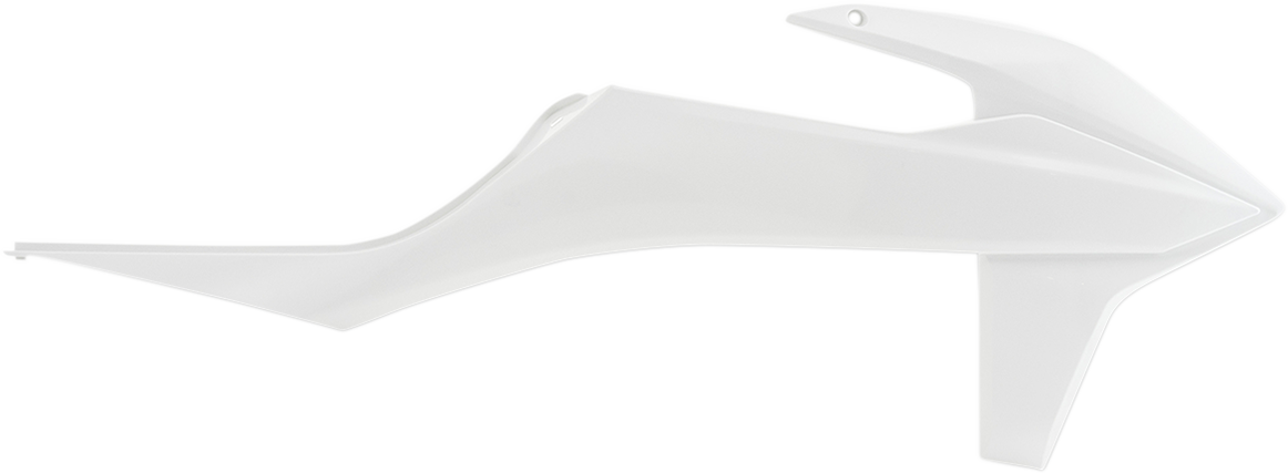 Radiator Shrouds - White - KTM - EX/SX/XC '19-'23 (1)