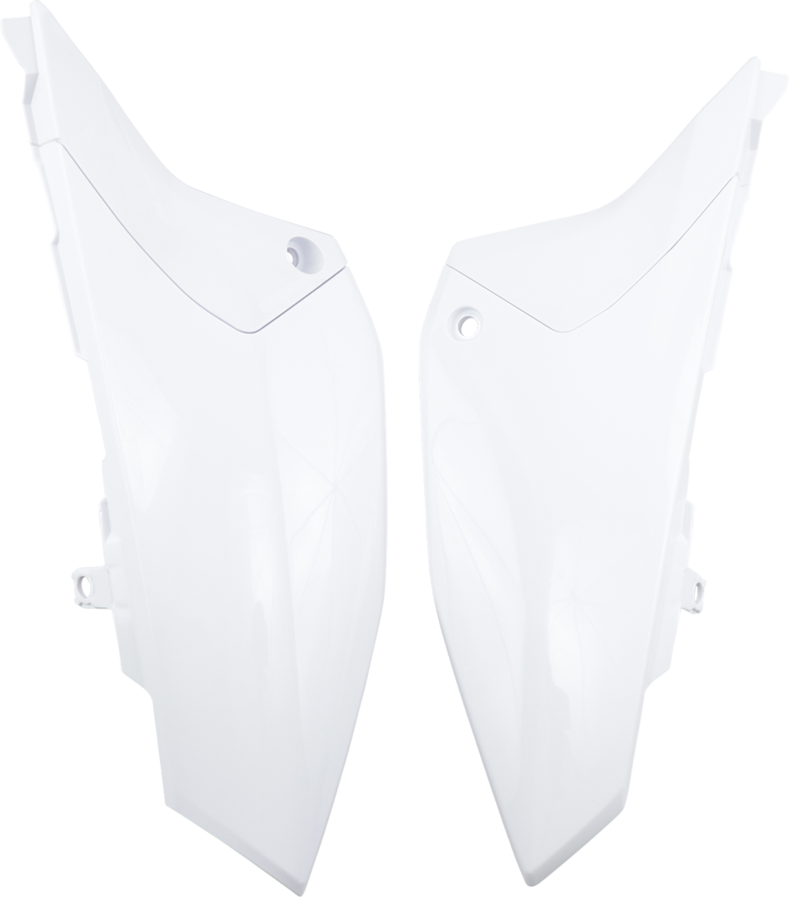 Side Panels - White - Yamaha - YZ '18-'25 (1)