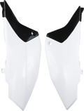 Side Panels - White/Black - Yamaha - YZ '18-'25 (1)