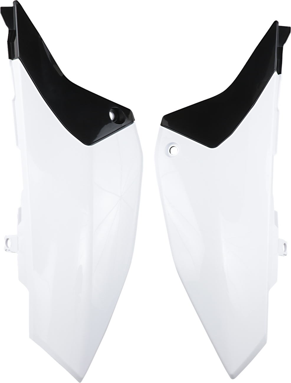 Side Panels - White/Black - Yamaha - YZ '18-'25 (1)