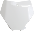 UFO Plate# Sx/sxf White