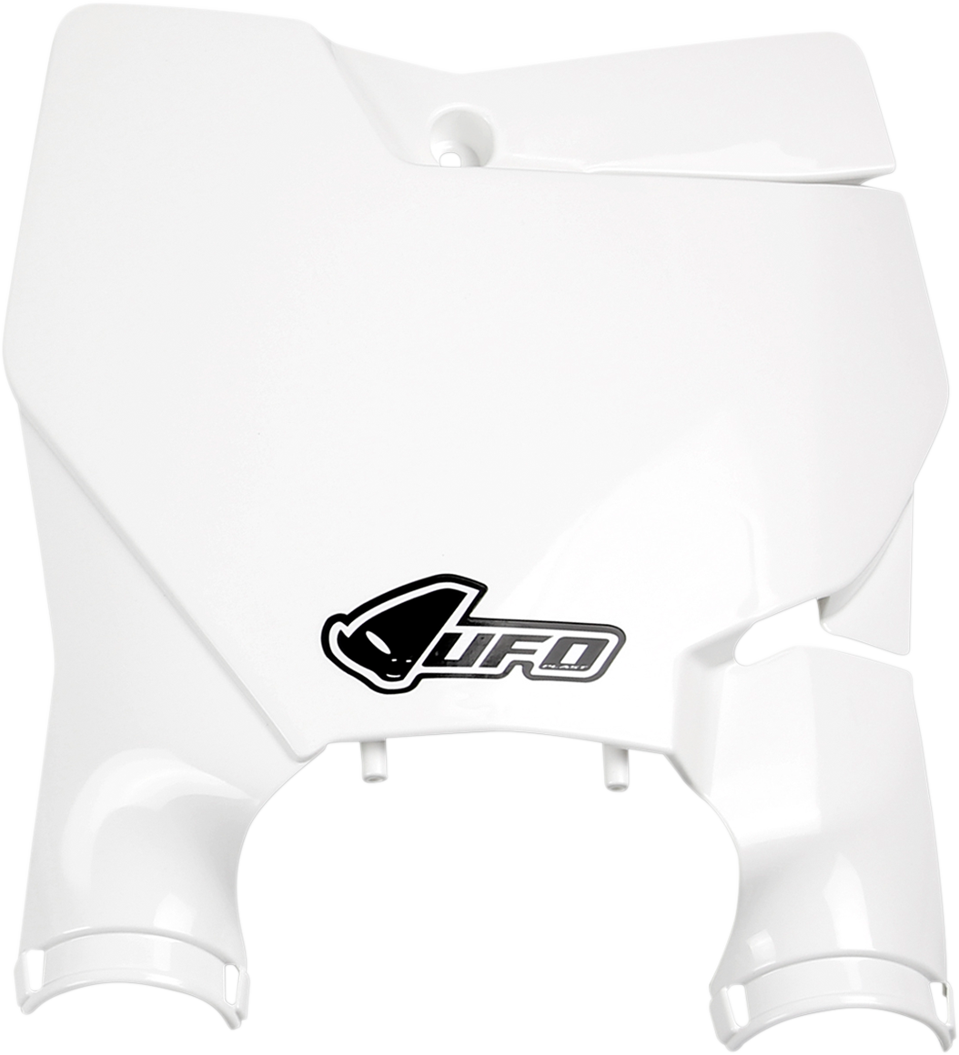 UFO Plate # Stad Sx/sxf - White