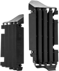 Radiator Louvers - Black - Suzuki - RMZ '19-'25 (1)