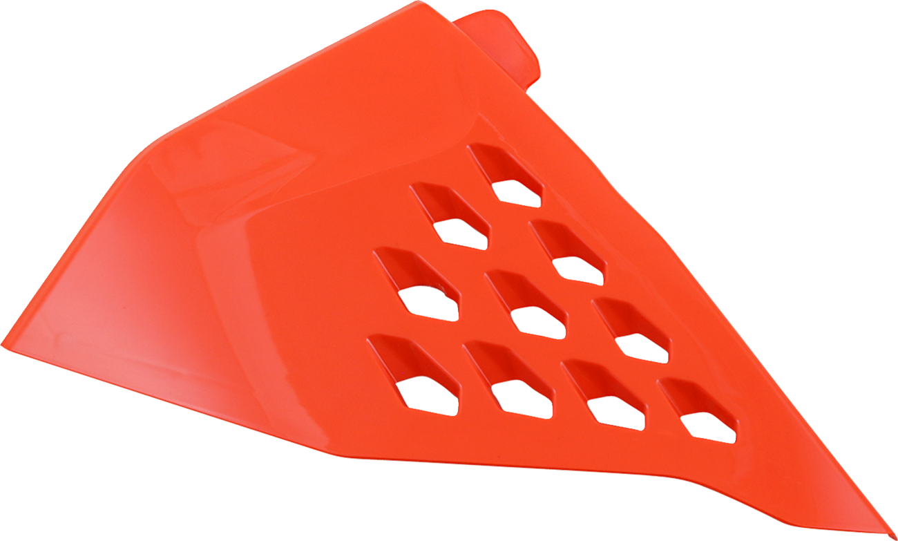 Airbox Cover - Orange - Vented (1)