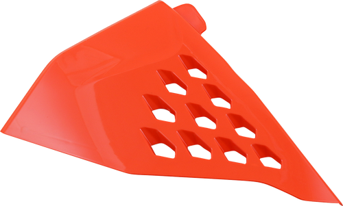 Airbox Cover - Orange - Vented (1)