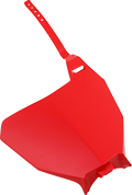 Front Number Plate - '00 CR Red (1)