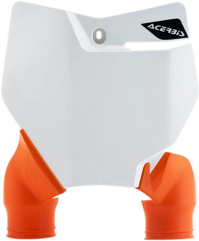 Raptor Number Plate - White (1)