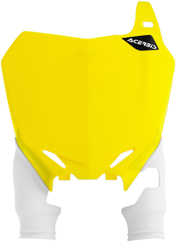 Raptor Number Plate - '02 RM Yellow (1)