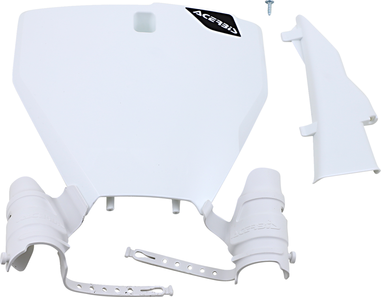 Raptor Number Plate - White (1)