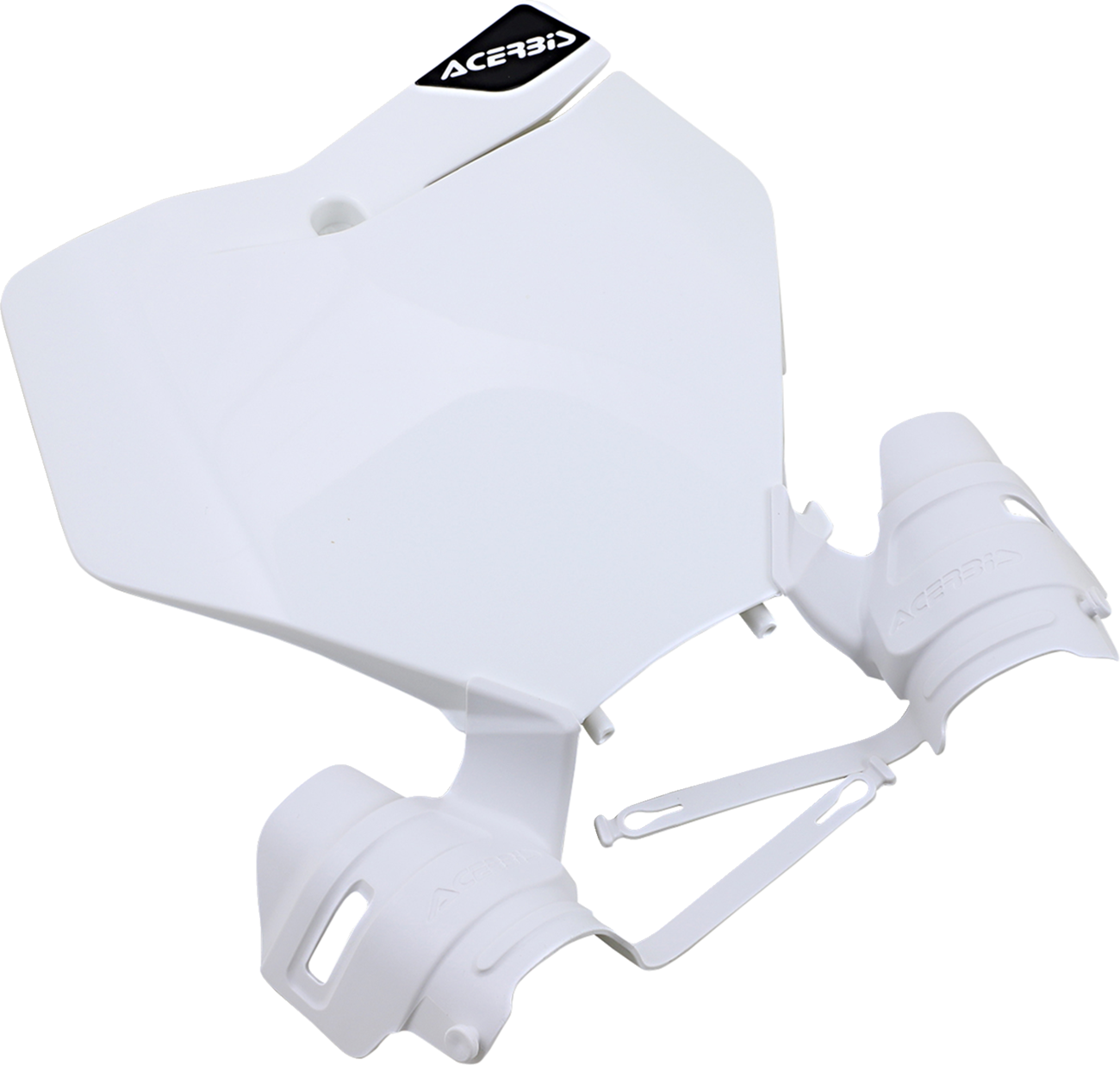 Raptor Number Plate - White (1)