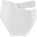 Front Number Plate - '20 White (1)