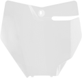 Front Number Plate - '20 White (1)