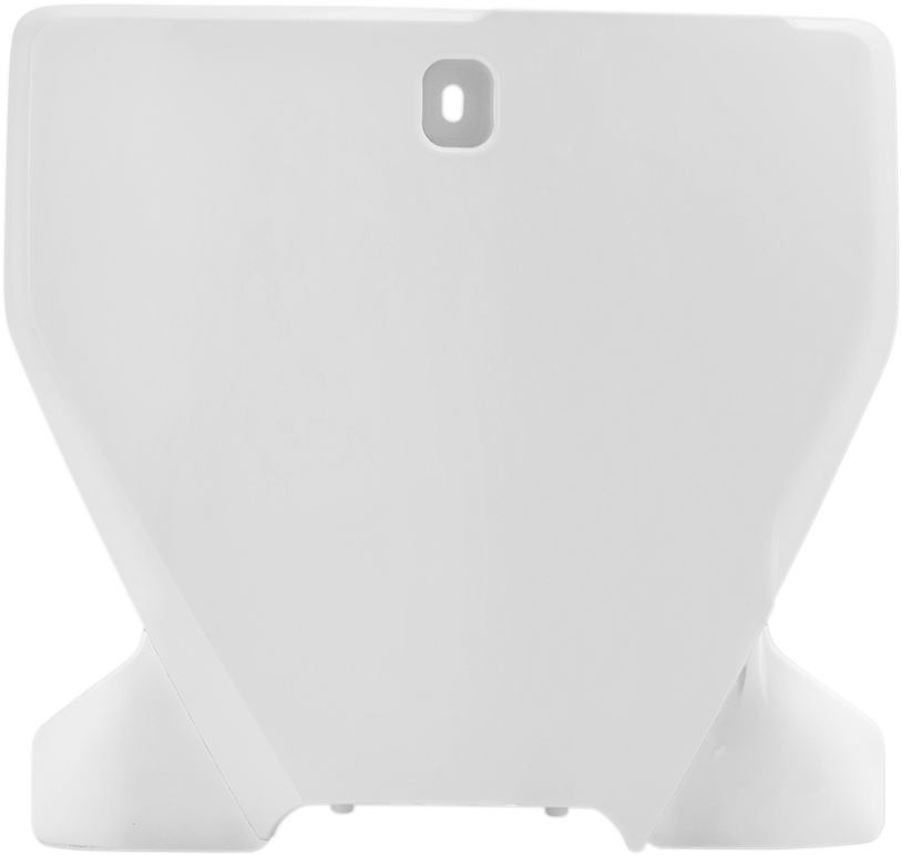 Front Number Plate - '20 White (1)