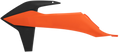 Radiator Shroud - Black/Orange OEM '16 - KTM - EX/SX/XC '19-'23 (1)