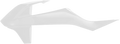Radiator Shroud - White OEM '20 - Gas Gas | KTM '18-'24 (1)