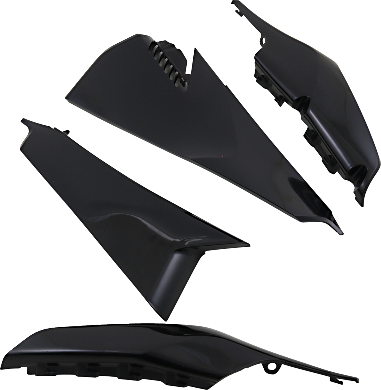Side Panel - Vented - Black - Husqvarna '19-'23 (1)
