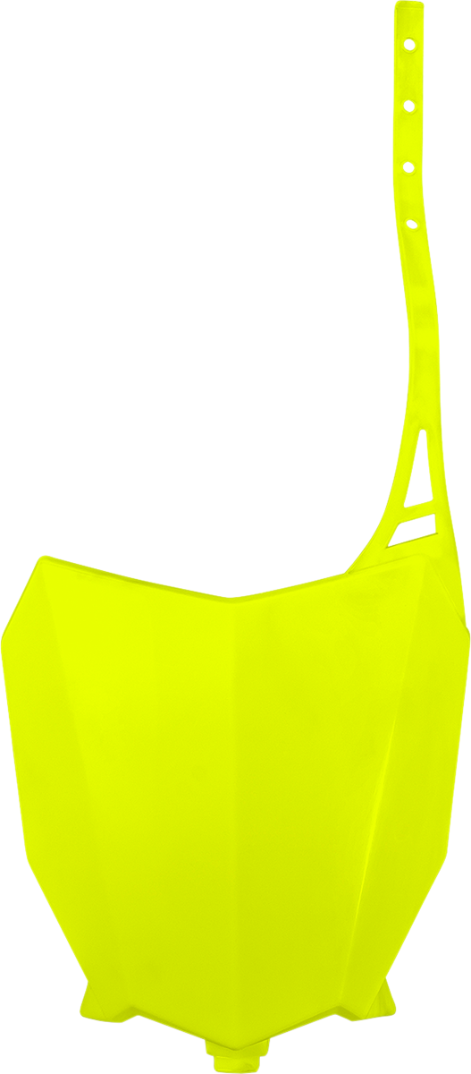 UFO Plate # CRF110 Flo - Yellow