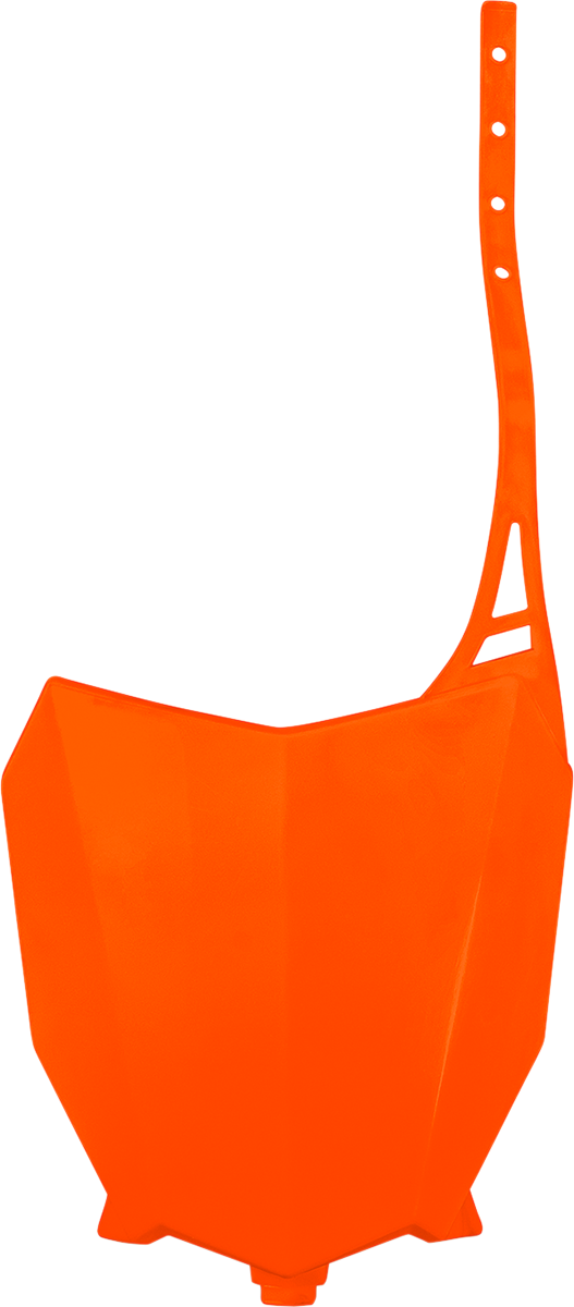 UFO Plate # CRF110 Flo - Orange