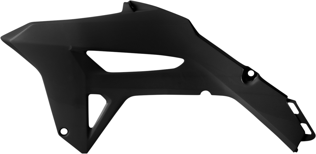 Radiator Shroud - Black - Honda - CRF '21-'24 (1)