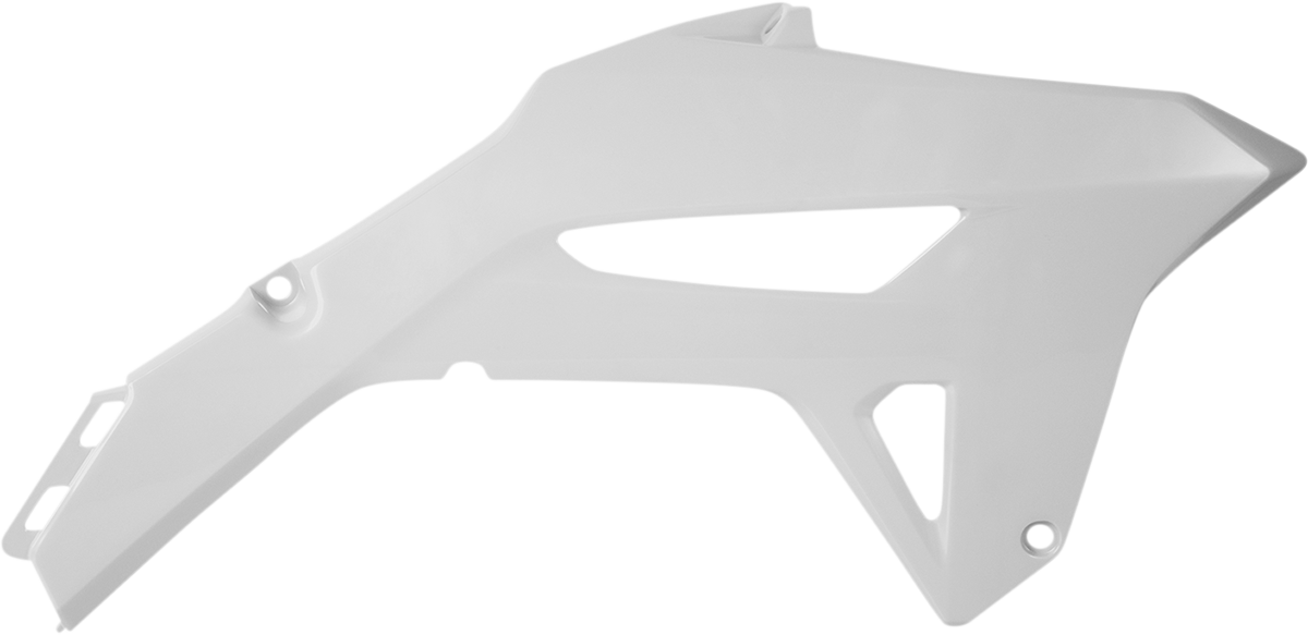 Radiator Shroud - White - Honda - CRF '21-'24 (1)