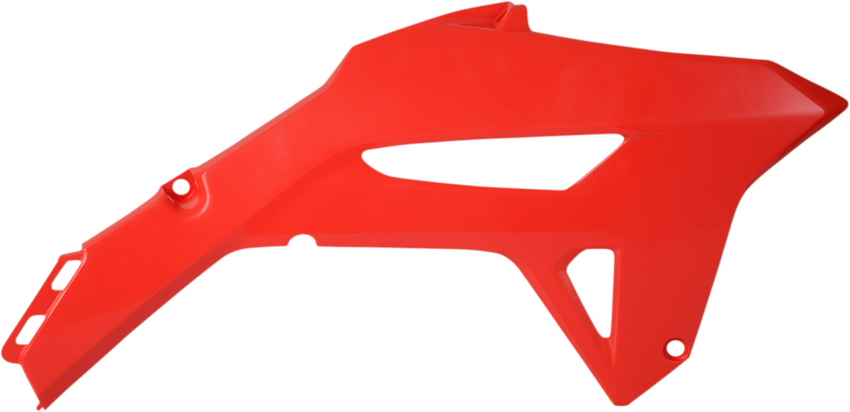 Radiator Shroud - Red - Honda - CRF '21-'24 (1)
