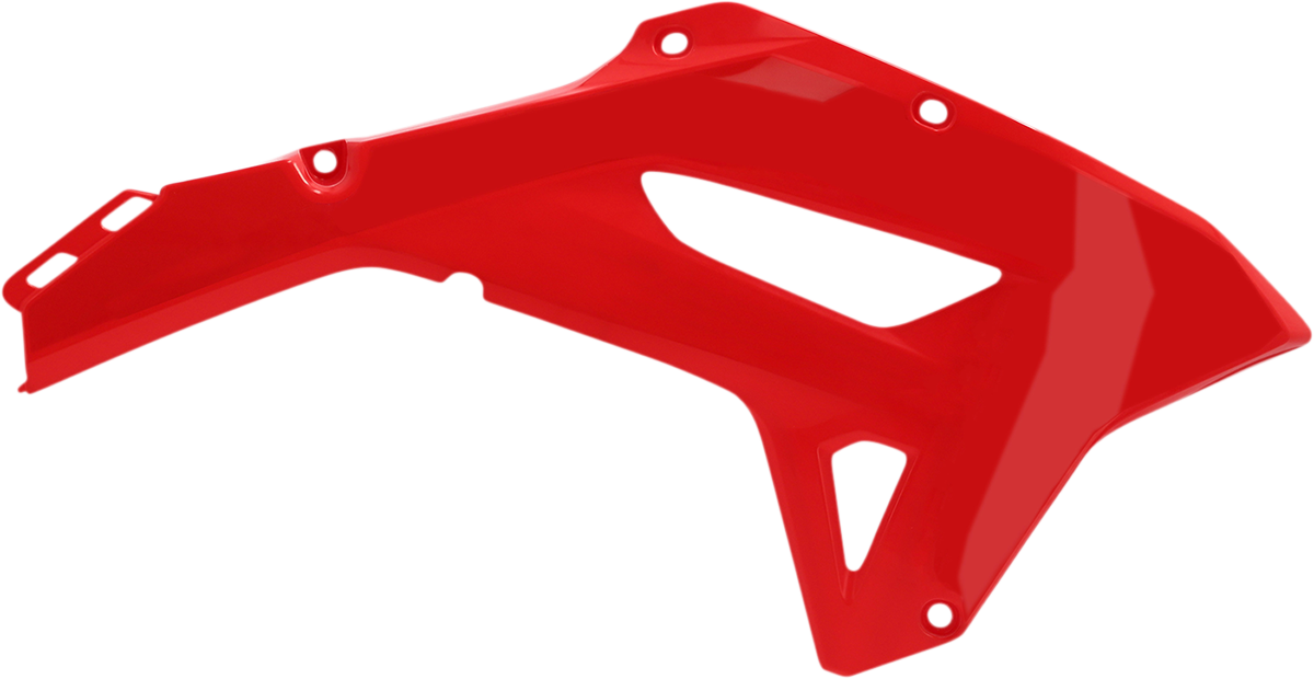 Radiator Shroud - Red - Honda - CRF '21-'24 (1)