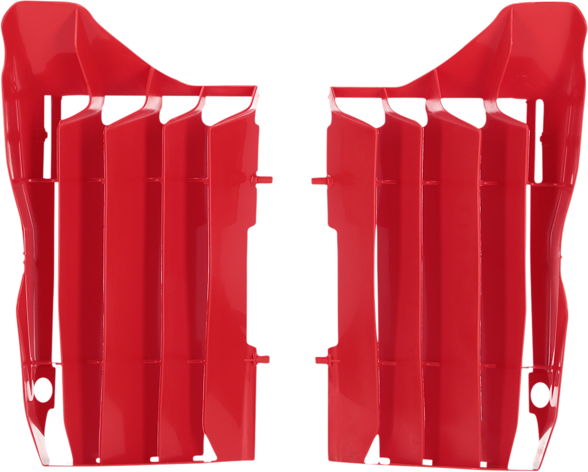 Radiator Louvers - Red - Honda - CRF '20-'21 (1)