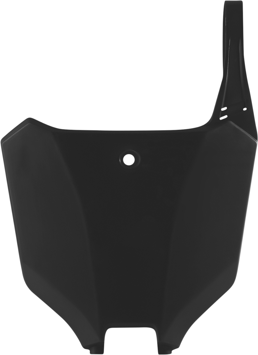 Front Number Plate - Black (1)