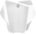 Front Number Plate - White (1)