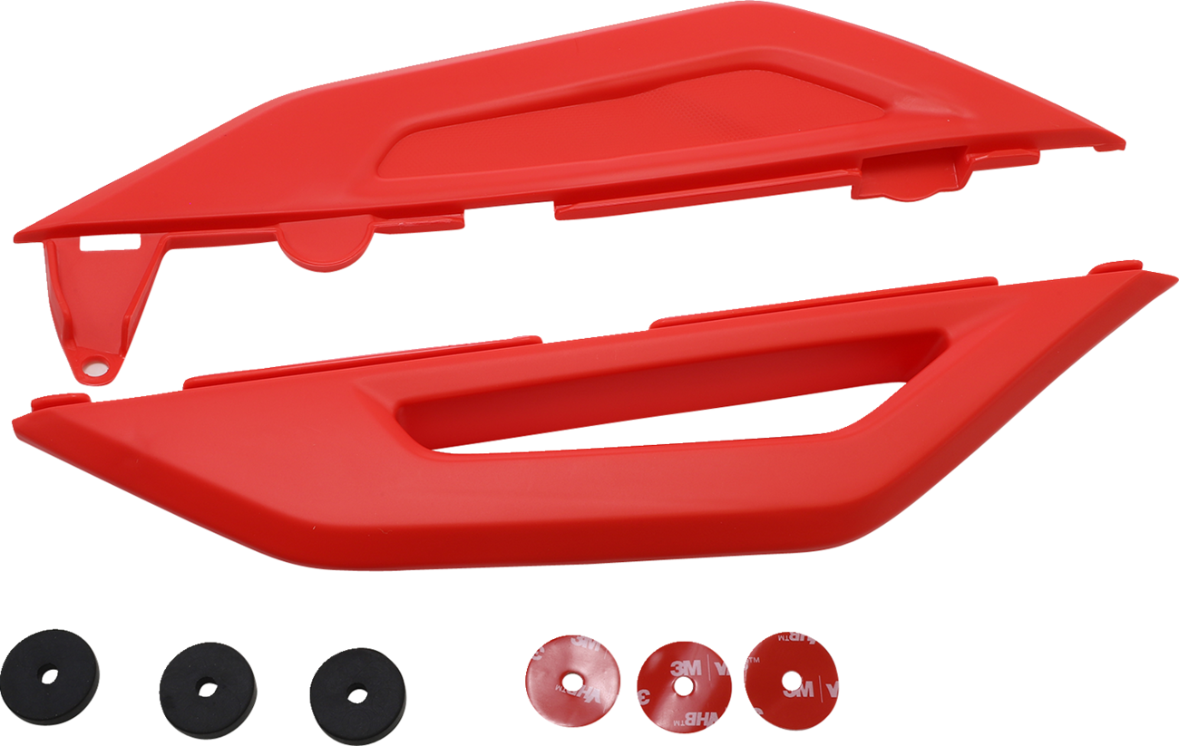 Side Panels - Lower - Red - Honda - CRF '21-'24 (1)