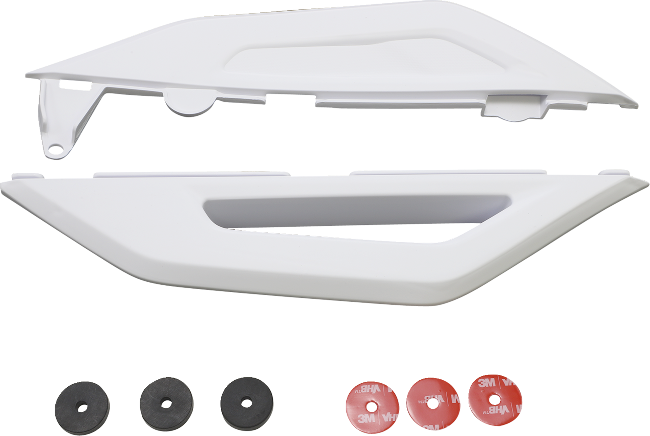 Side Panels - Lower - White - Honda - CRF '21-'24 (1)