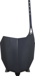 Front Number Plate - Gray/Metallic (1)
