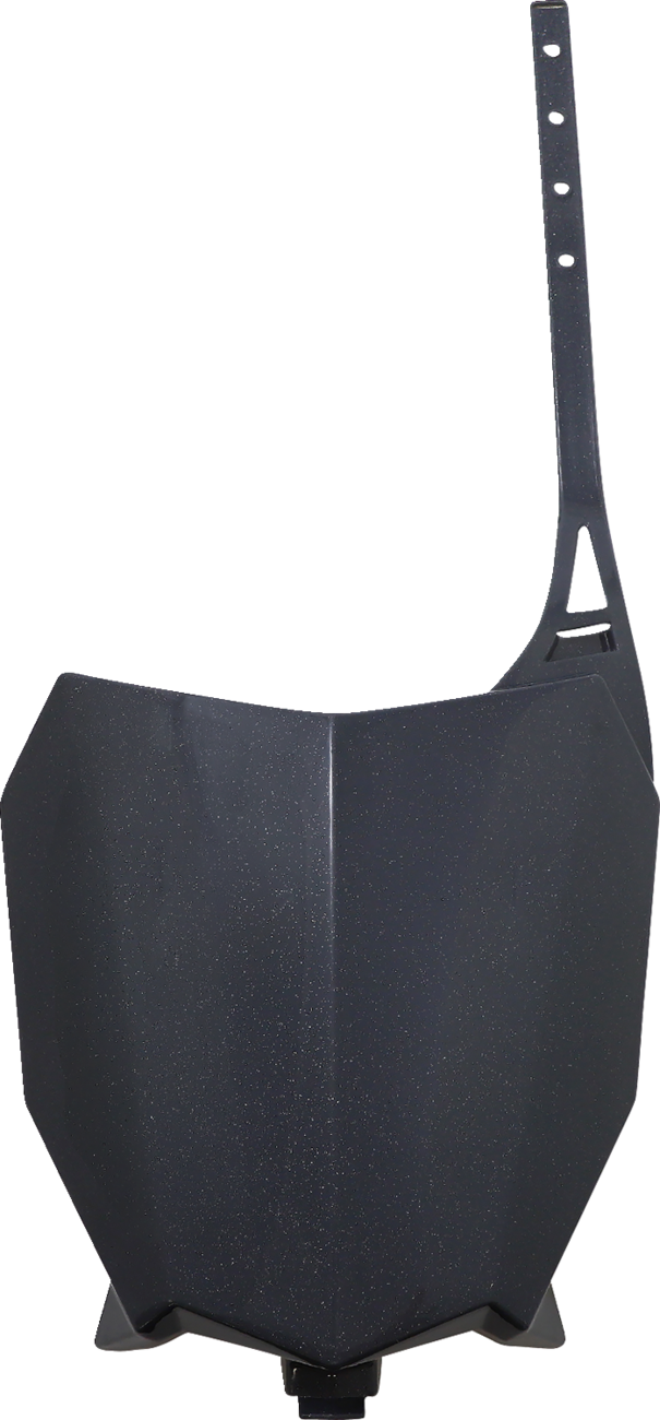 Front Number Plate - Gray/Metallic (1)