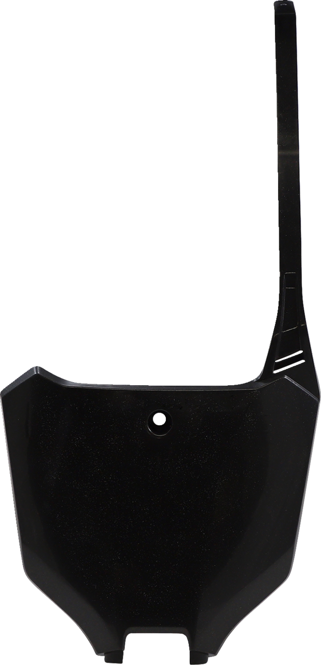 Front Number Plate - Black (1)