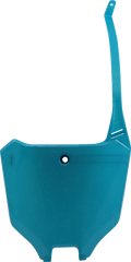 Front Number Plate - Teal (1)