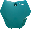 Front Number Plate - Teal (1)