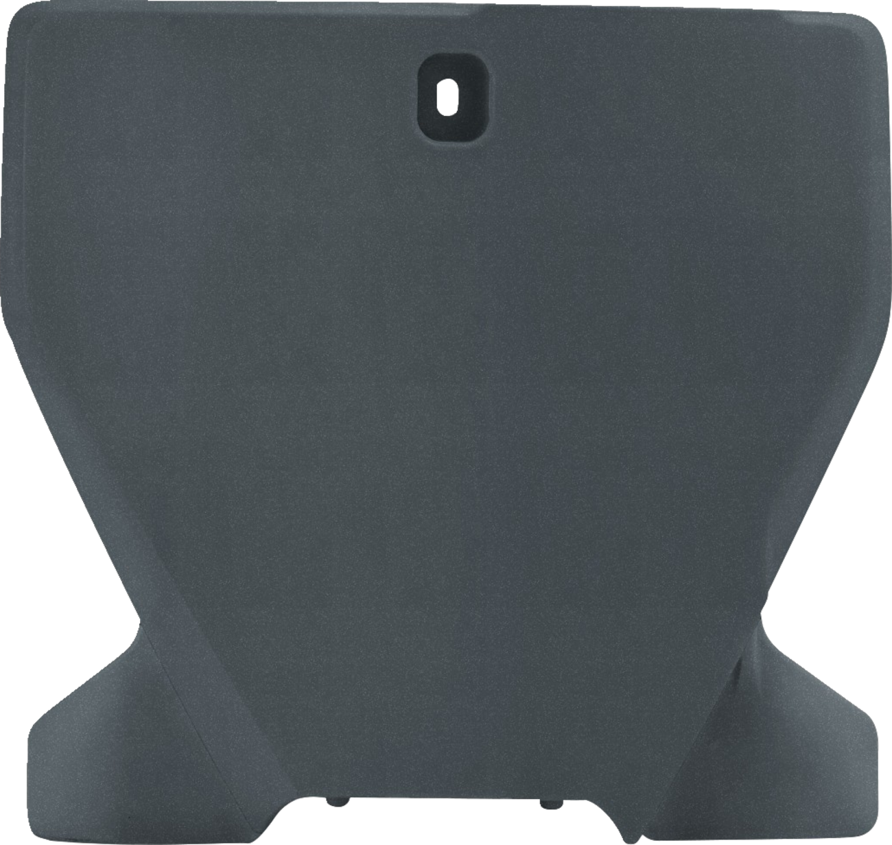 Front Number Plate - Gray/Metallic (1)