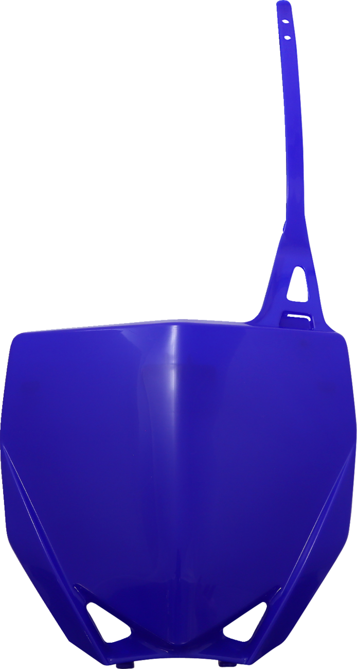 Front Number Plate - YZ Blue (1)