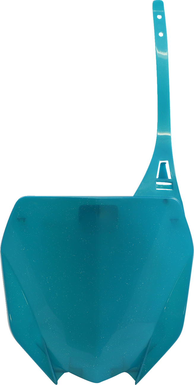 Front Number Plate - Teal (1)