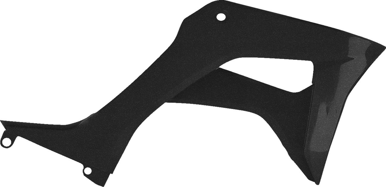 Radiator Shrouds - Black/Metallic - Honda - CRF '19-'25 (1)