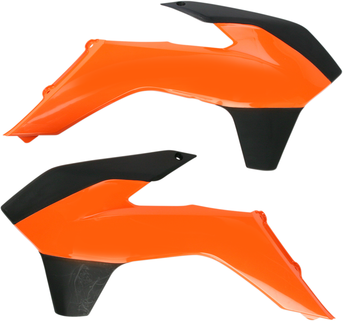 ACERBIS Radiator Shrouds - Gray/Metallic - Honda - CRF '19-'25
