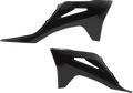 Radiator Shrouds - Black/Metallic - Gas Gas - EC/EX/MC - '21-'23 (1)