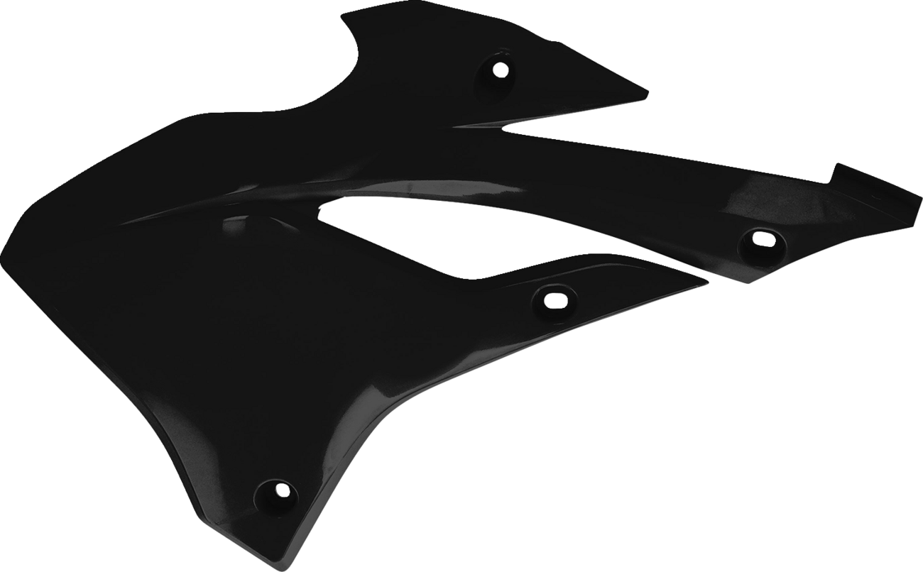 Radiator Shrouds - Black - Kawasaki - KX '22-'25 (1)