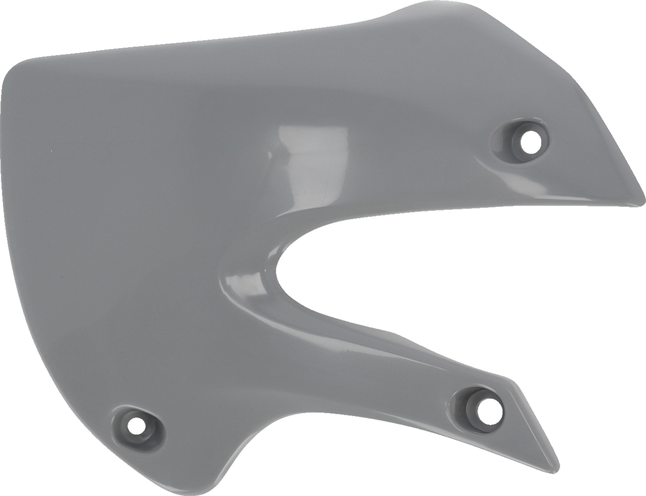 Radiator Shrouds - Gray - Kawasaki | Suzuki '00-'25 (1)