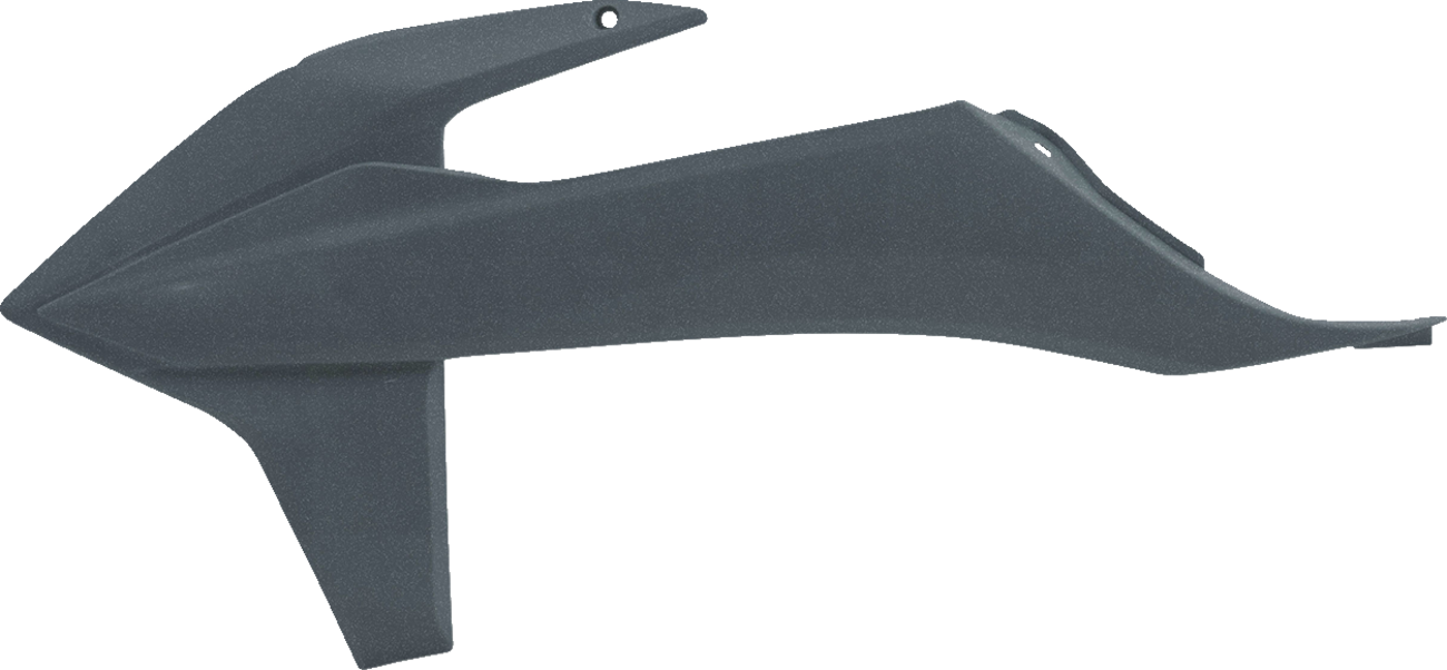 Radiator Shrouds - Gray/Metallic - KTM - EX/SX/XC '19-'23 (1)